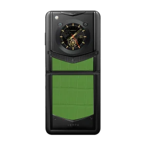 گوشی موبایل تاشو آیرن فیلپ ورتو مدل IRONFLIP BAMBOO GREEN ALLIGATOR SKIN